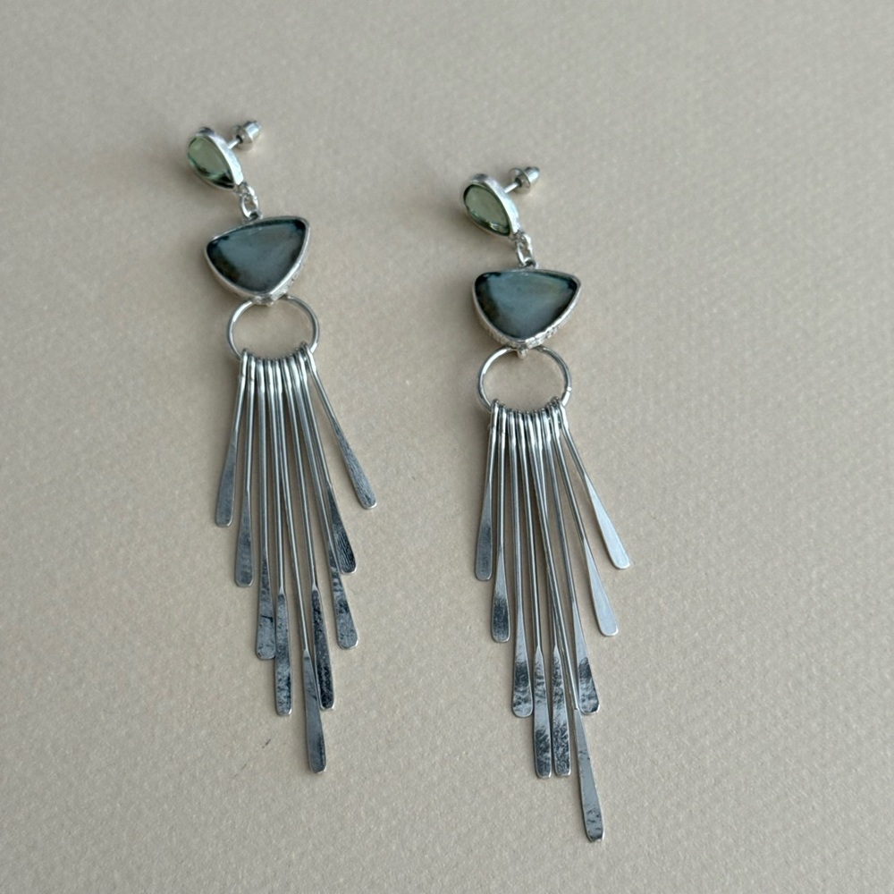 Boho Dangle Earrings S1250 - Picture 2 of 3